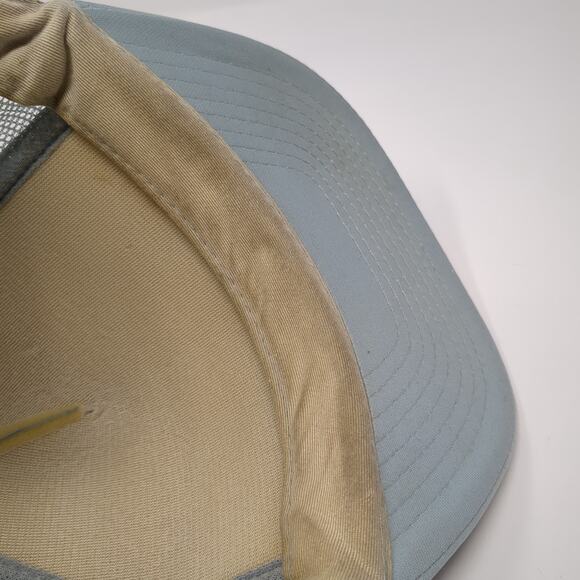 Consumers Co-op Cenex Snapback Trucker Hat Gray One Size Mesh Back Rope Mohr's - Picture 8 of 9